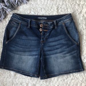 🌺 Maurices Jean shorts SZ 7/8 🌺